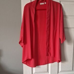 Chic Red Women's Blouse